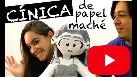 Cómo hacer una escultura de papel maché (figura de papel maché) - DIY (muñeca)