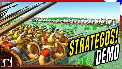 Strategos Demo - This Is What ALL Wargame Combat Should Be Like