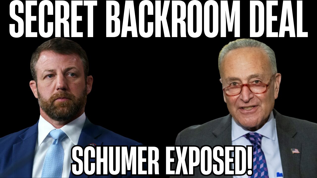 Mullin REVEALS Schumer’s Secret Shutdown Plot