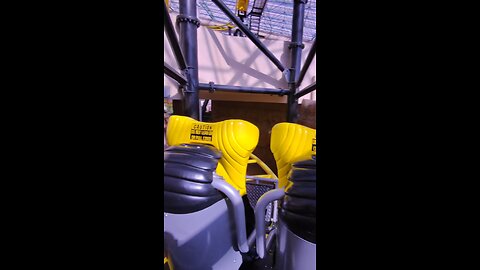 Goofy Indoor Roller Coaster POV | Broken Speakers & Wonky Tilts Adventure!