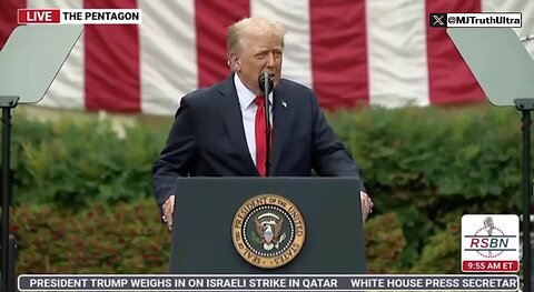 President Trump Full Speech at the National 9/11 Pentagon Memorial Ceremony