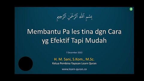 20231207 - Cara Mudah Tapi Efektif Membantu Pal es tina