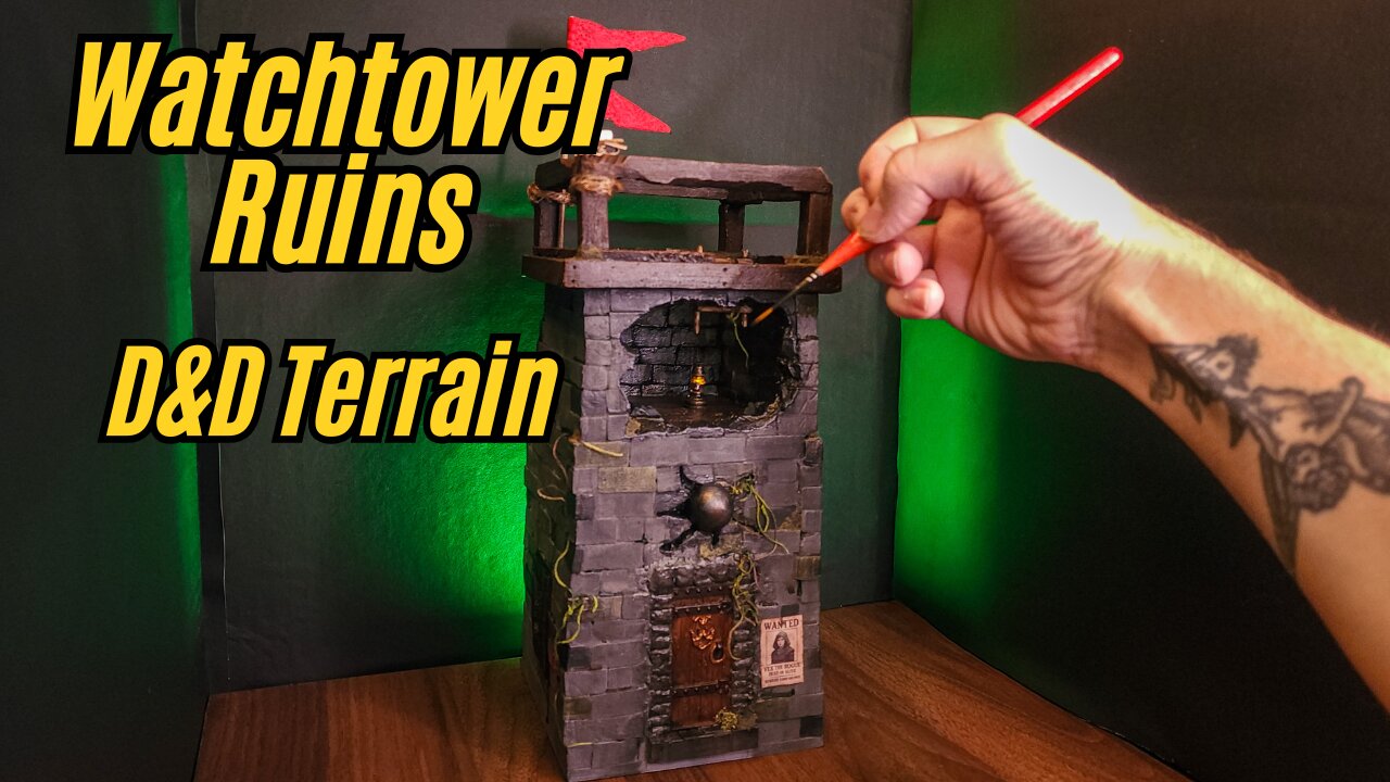 My D&D Table Needed a WATCHTOWER, So I Built a Playable One!