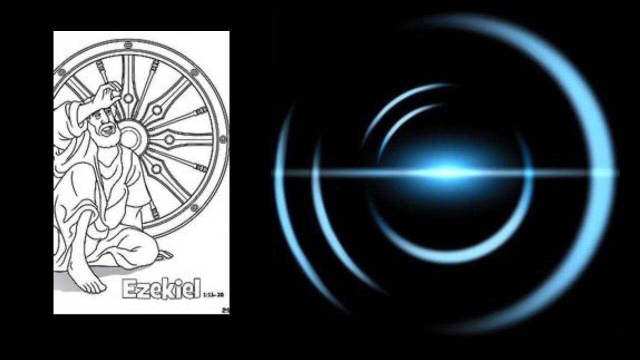 WOMAN FILMS STRANGE LIGHT IN SKY ⛯ Some Think It's Ezekiel's' Wheel