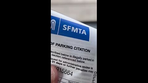 «Only in San Francisco do I get a $100 parking ticket while these guys are shooting