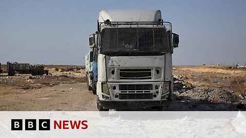 Twenty killed after trucks overturn in Gaza, Hamas-run civil defence says | BBC News