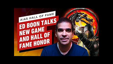 Ed Boon - Interview With Mortal Kombat Creator and AIAS Hall of Fame Induct