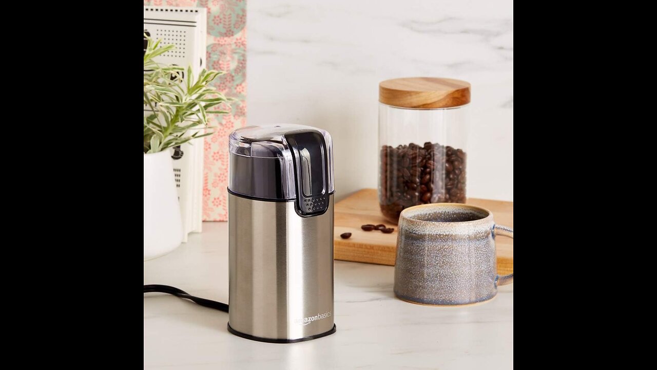 Amazon Basics Electric Coffee Grinder for Home Use