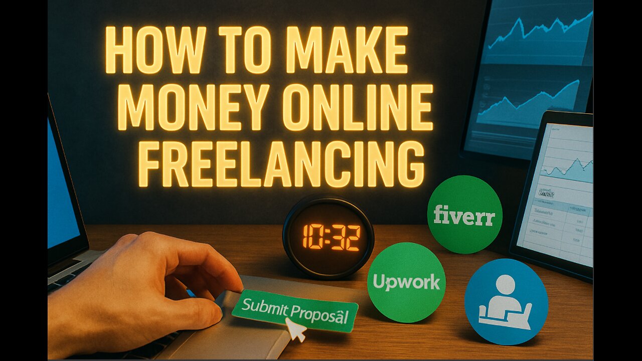 How to make money online freelancing 💵📲