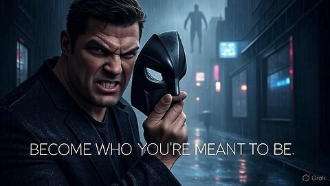 Become Who You Want To Be — Put On The Mask!