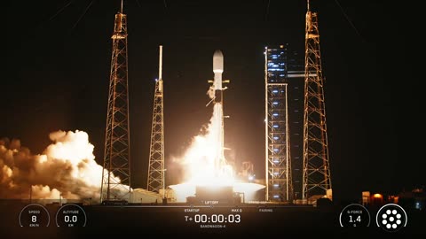 Liftoff of Bandwagon-4!