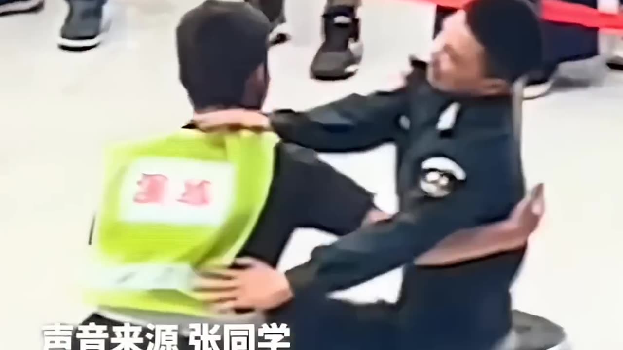 ARREST MADE BY PERFECT SCISSOR LOCK