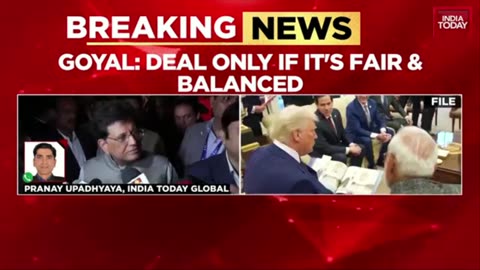 Piyush Goyal's Big Hint On India-US Trade Deal: 'Good News' When It's Fair And Balanced | Breaking