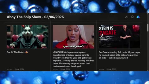 Ahoy The Ship Show - 02/06/2026