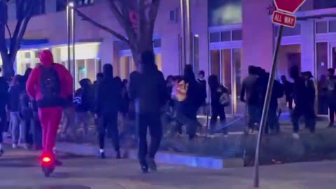 Minorities have TAKEN OVER DC streets National Guard not armed with crowd control munitions