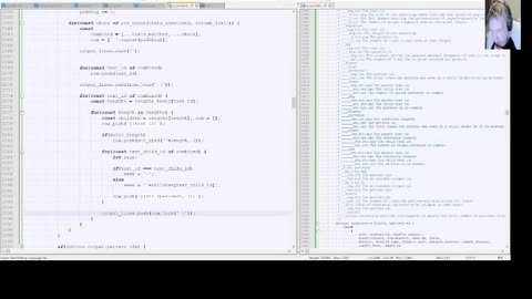 LIT/HIST/CS 528s Lecture: Documenting your tools and prescrolling the display.