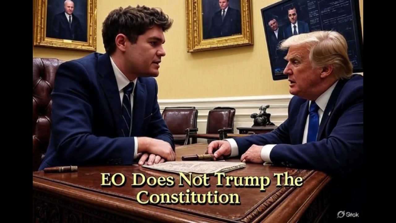 Nick Fuentes Exposes The Narrative Shine A Light On Executive Orders That Violate The Constitution