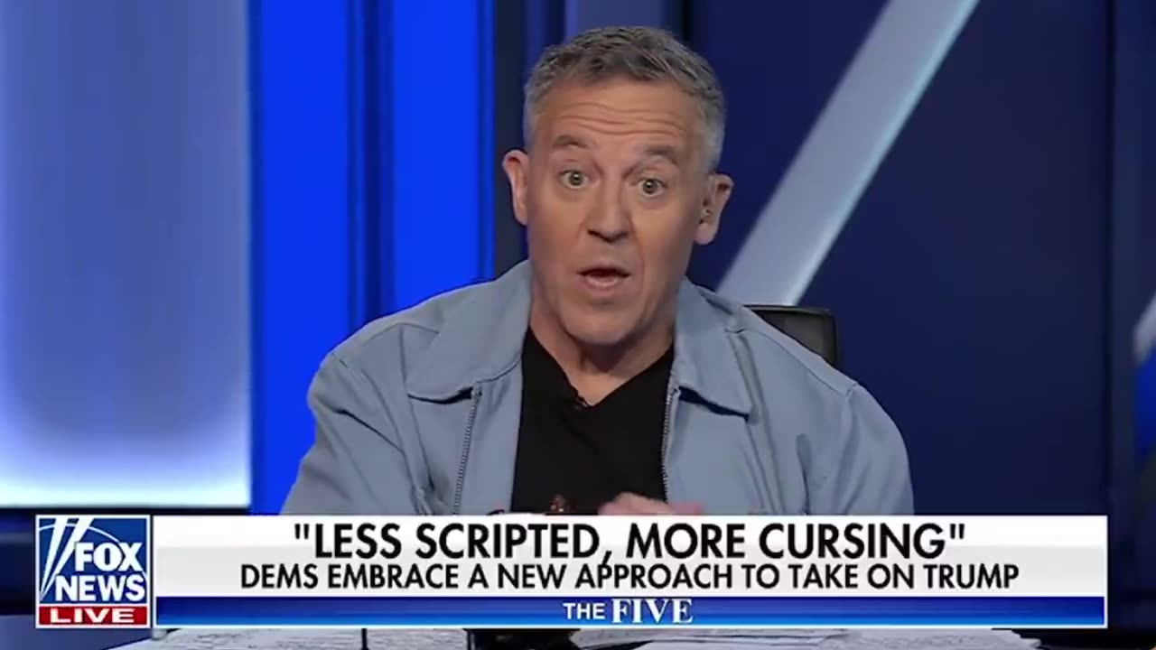 Greg Gutfeld calls out Dems for trying to reinvent themselves with less scripting and more cursing