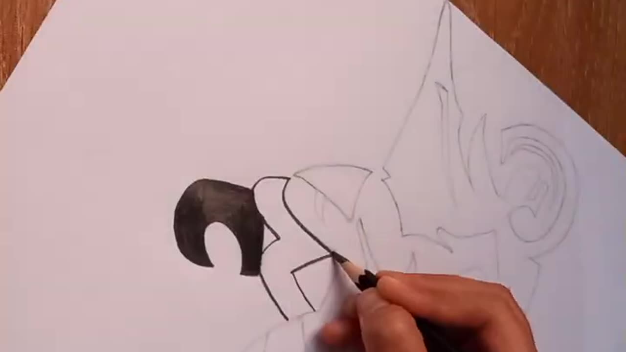 How to draw a Boy with Bike drawing || Heavy bike