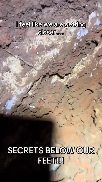 MAN HEARS BIZARRE NOISES UNDERGROUND 🕳️ DIGS 6 FEET AND FINDS SOMETHING HE CAN'T EXPLAIN