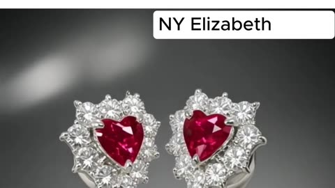 RUBY & DIAMOND EARRINGS | NY Elizabeth Auctions Live