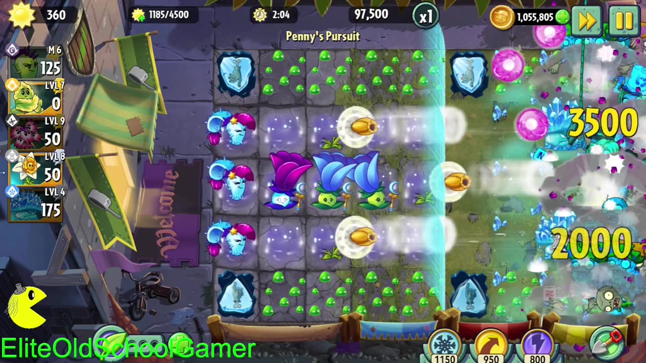 Plants vs Zombies 2 - Penny's Pursuit - Seedium Showcase - Blastberry Vine - July 2025