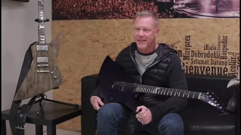 James Hetfield Talks About His Favorite Guitars - Metallica
