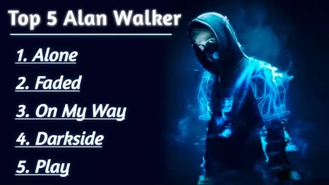 top 5 alan walker songs 2025 playlist best alan walker