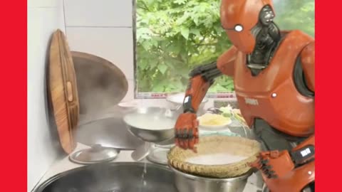 robot cooking 🔥