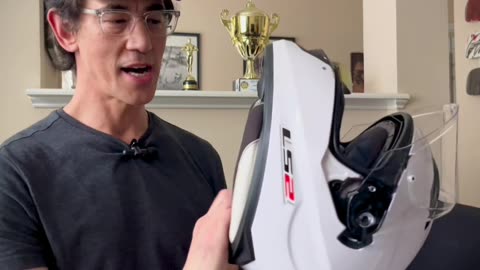 LS2 Helmet Face Shield Sun Visor Easy Removal & Cleaning Tutorial!