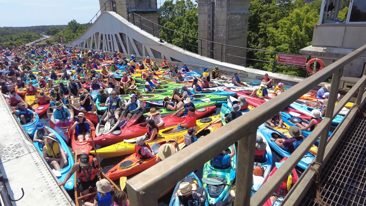 Lock & Paddle 2025 Peterborough Liftlocks Trent Severn Waterway