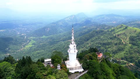 Ambuluwawa in sri lanka tower landmark