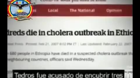 Pequeña Historia del Genocida Tedros Adhanom Gebreyesus