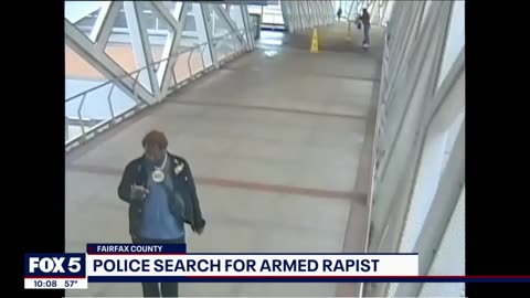 Fairfax County Police search for armed black rapist
