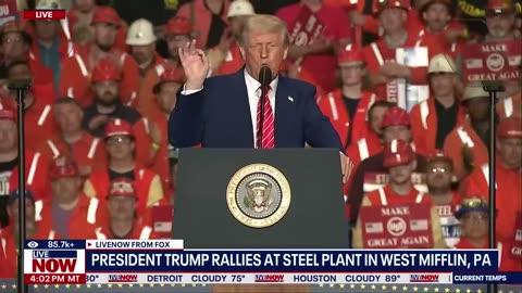 President Trump announces plan to double steel tariffs to 50%