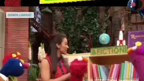 Sesame Street's fiction section