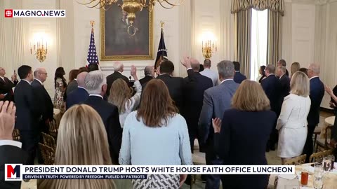 🇺🇸 President Trump Celebrates One Nation Under God at White House Faith Office Luncheon [LIVE]