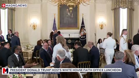 🇺🇸 President Trump Celebrates One Nation Under God at White House Faith Office Luncheon [LIVE]