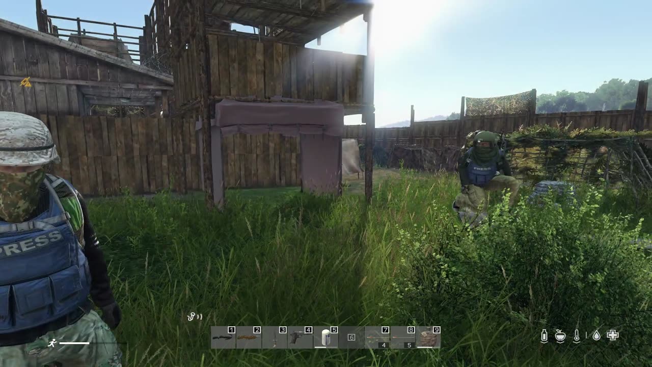 Dave Fishing Camp In DayZ - Day 35