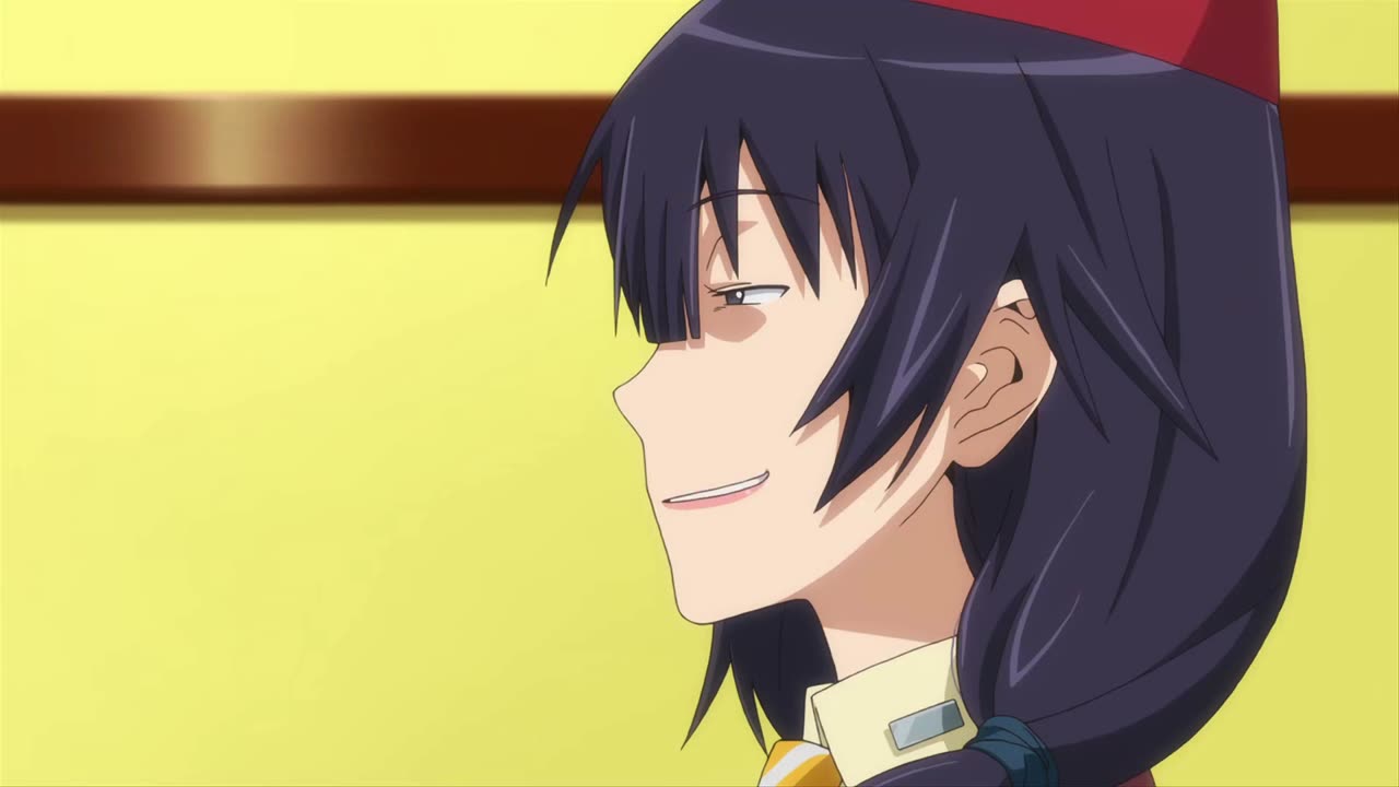 The Devil is A Part-Timer - Mayami's creepy smile