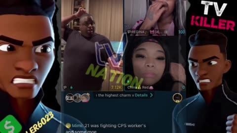 DRE BABY & CHINA RED GOES OFF ON MESSY CALLER AN 21