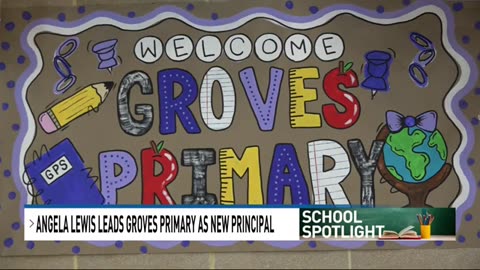 School Spotlight: New year, new school, new principal - Groves Primary Mrs. Lewis