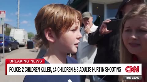 Fifth grader says a friend shielded him as shots were fired during Mass