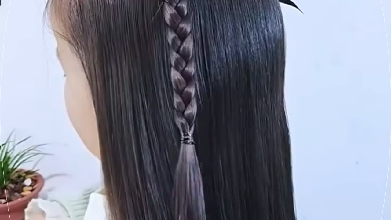 Creative Half-Up Braided Heart Hairstyle Tutorial #57