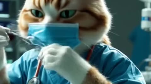 When Your Surgeon Is a Cat 😺🩺 | The Cutest Operation Ever