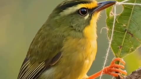 This Tiny Bird Can SEW Better Than You! 🧵😱