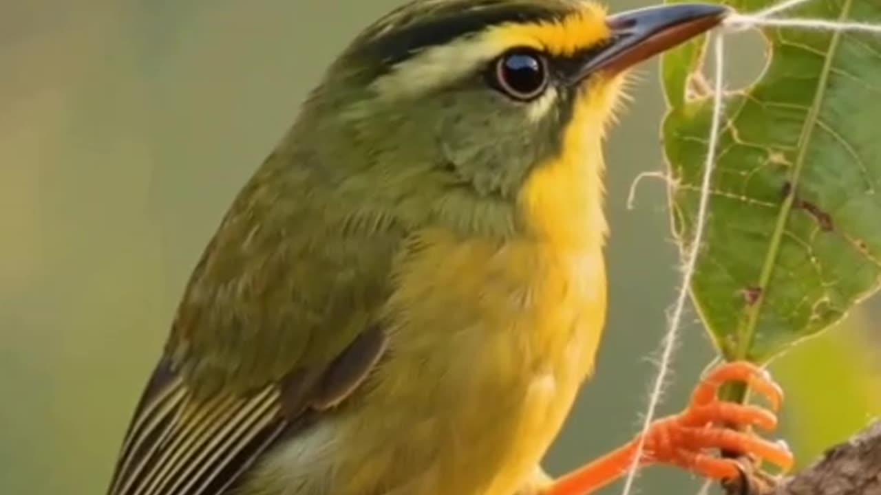 This Tiny Bird Can SEW Better Than You! 🧵😱