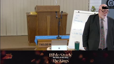 Sunday class video started late