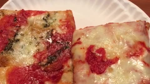Really Good Grandma and Sicilian Slices From Nino’s of Bay Ridge in New York City