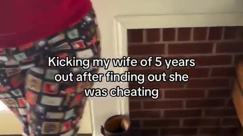 Husband KICKS OUT his wife after he found out that she was cheating on him